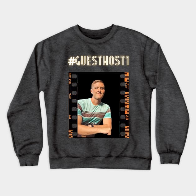 #guesthost1 Crewneck Sweatshirt by Wednesday Comics